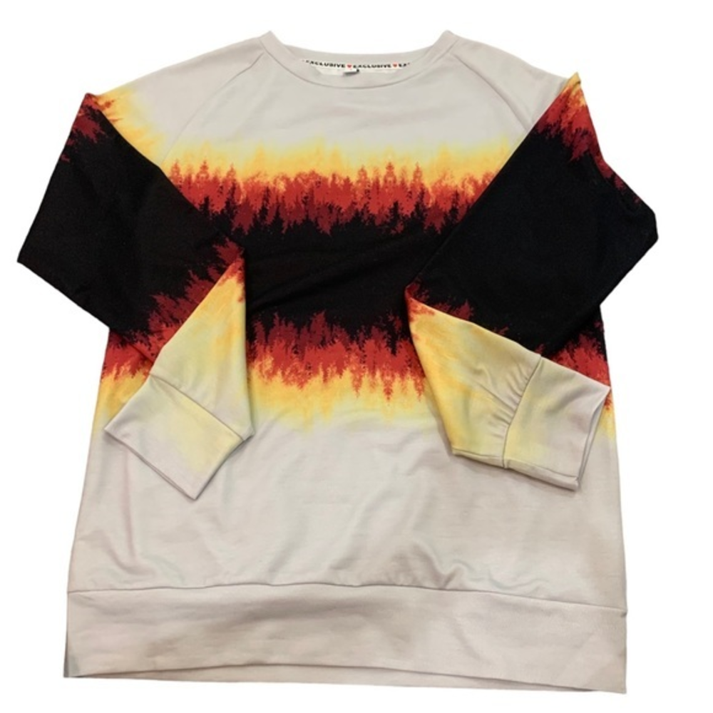Long Sleeve Size Small Flame Top‎ Exclusive